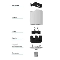 Plastic S14D suspension decorative lampholder for linear lamps Plastic S14D suspension decorative lampholder for linear lamps