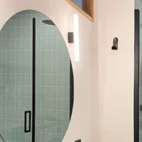Portalampada S14D in platica per lampade lineari linestra