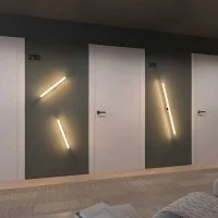 Portalampada S14D decorativo a plafone lampade lineari linestra