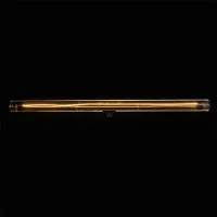 Daylight Lampadina LED S14D in vetro tubolare trasparente dimmerabile