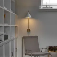 Louis Poulsen Yuh Parete LED Lampada Orientabile By GamFratesi