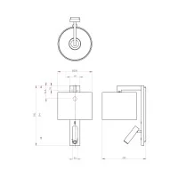 Astro Lighting Ravello LED Reader Lampada a Parete da Lettura