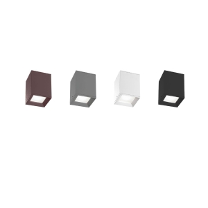 Isyluce Faretto GU10 a Cubo da Soffitto per Esterno IP54