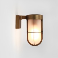 Astro Lighting Cabin Wall Frosted Applique da Parete Vintage