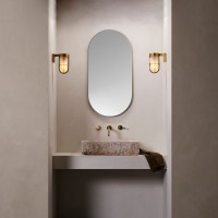 Astro Lighting Cabin Wall Frosted Applique da Parete Vintage