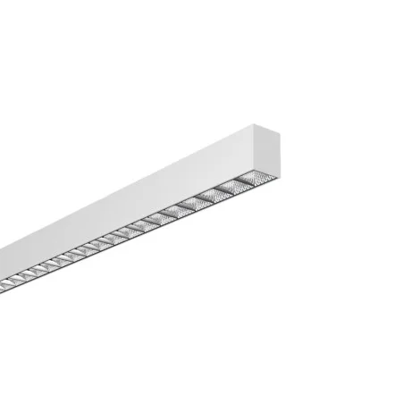 copy of Logica Klik Klak Magnetic Track System liner profile in aluminum with end caps