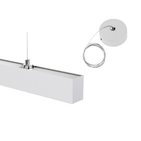 Logica Suspension and Ceiling Rose 2mt for Streamlight System