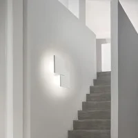 Lodes Puzzle Outdoor Double Square LED Wall Lamp IP65