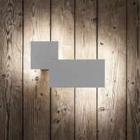Lodes Puzzle Outdoor Square&Rectangular Lampada LED a Parete IP65