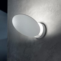 Lodes Puzzle Outdoor Round Single LED Wall Lamp IP65