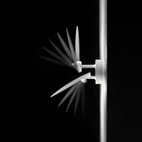 Lodes Puzzle Outdoor Round Double Lampada LED a Parete IP65