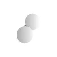 Lodes Puzzle Outdoor Round Double LED Wall Lamp IP65