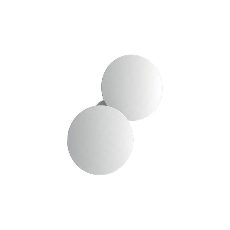 Lodes Puzzle Outdoor Round Double LED Wall Lamp IP65