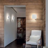 Lodes Puzzle Single Square Lampada LED a Parete o Soffitto