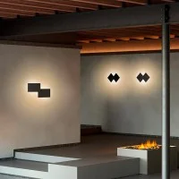 Lodes Puzzle Double Square LED Wall or Ceiling Lamp