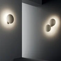 Lodes Puzzle Round Single LED Wall or Ceiling Lamp