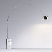 Flos Arco K 2022 Limited Edition in Cristallo By Castiglioni
