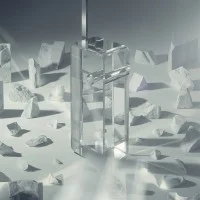 Flos Arco K 2022 Limited Edition in Crystal By Castiglioni