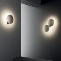 Lodes Puzzle Round Doube Lampada LED a Parete o Soffitto