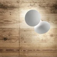 Lodes Puzzle Round Doube Lampada LED a Parete o Soffitto