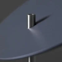 Verpan Reflect Floor Lamp Reflected Light By Verner Panton