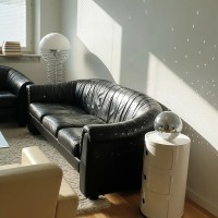 Verpan Wire Floor Lamp in Steel Wire By Verner Panton