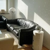 Verpan Wire Floor Lamp in Steel Wire By Verner Panton