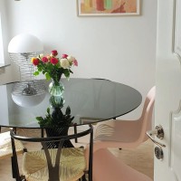 Verpan Wire Floor Lamp in Steel Wire By Verner Panton