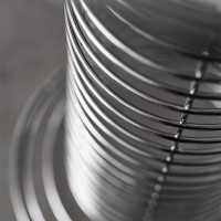 Verpan Wire Floor Lamp in Steel Wire By Verner Panton