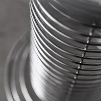 Verpan Wire Floor Lamp in Steel Wire By Verner Panton