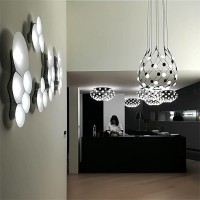 copy of Luceplan Mesh D80 Wireless Lampada LED da Sospensione Gestito da App