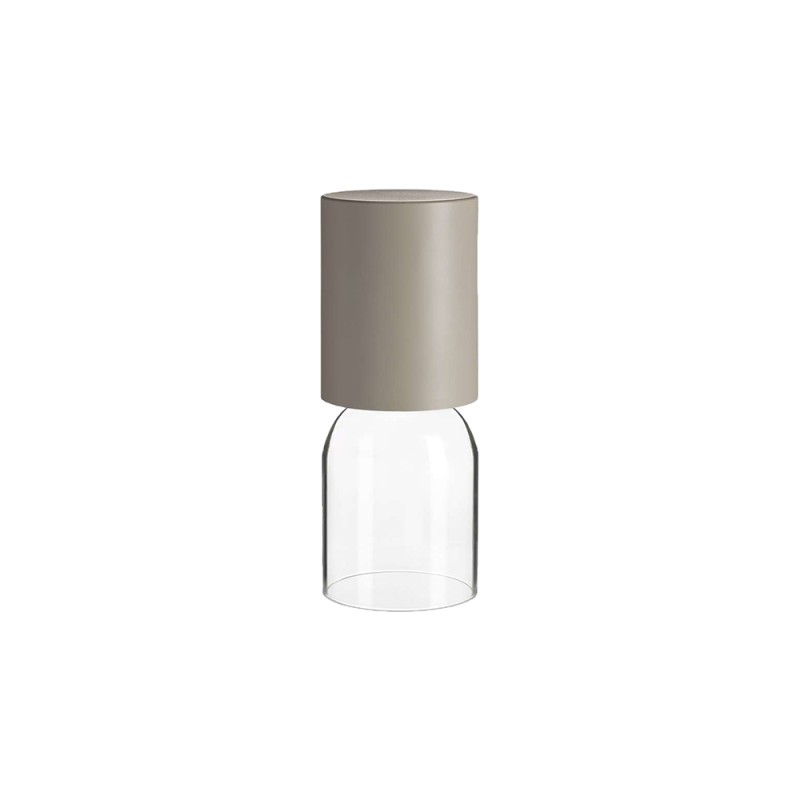 Luceplan Nui Mini Lampada LED a Batteria in Vetro per Esterno