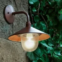Sovil Spectre Lampara E27 Applique Aluminum Lantern Wall Lamp For Outdoor