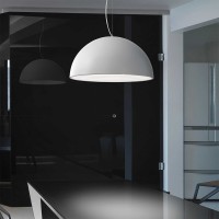 Ideal Lux Folk D50 Dome Suspension Lamp for Indoor
