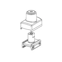 Eurotrac Joint suspension adapter accessory for track black