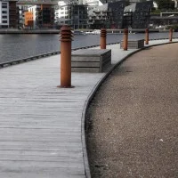 Louis Poulsen Bysted Bollard LED per Esterno IP65 By P. Bysted