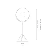 Ideal Lux Stage Photographic Floor Lamp with Tripod Ideal Lux Stage Photographic Floor Lamp with Tripod