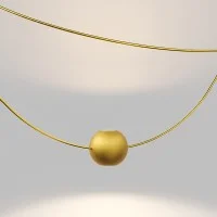 Lodes Elara Large Suspension LED Ring Lamp By Nika Zupanc
