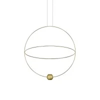 Lodes Elara Large Suspension LED Ring Lamp By Nika Zupanc