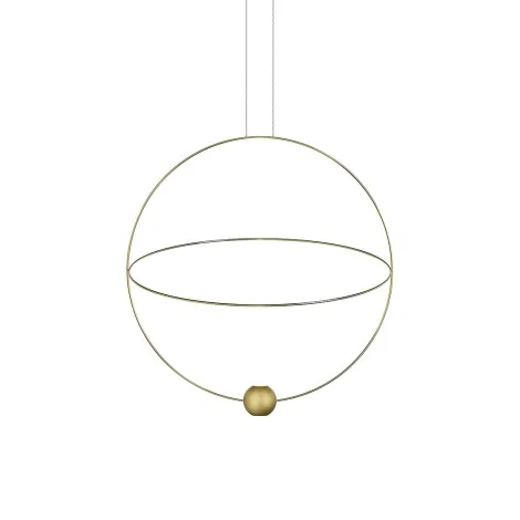 Lodes Elara Large Suspension LED Ring Lamp By Nika Zupanc