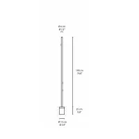 Vibia Bamboo 2 Lampada LED da Terra a Incasso per Esterni IP66