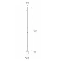 Vibia Bamboo 2 Lampada LED da Terra a Incasso per Esterni IP66 Vibia Bamboo 2 Lampada LED da Terra a Incasso per Esterni IP66
