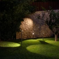 copy of Vibia Bamboo LED Floor Lamp with Spike for Outdoor IP66