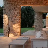 copy of Vibia Bamboo LED Floor Lamp with Spike for Outdoor IP66
