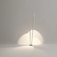 Vibia Bamboo h190 Double LED Recessed Floor Lamp IP66