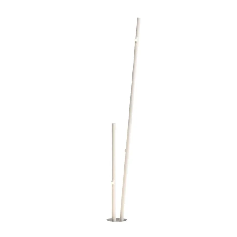 Vibia Bamboo h190 Lampada LED Doppia da Terra a Incasso IP66