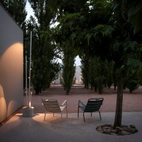 copy of Vibia Bamboo LED Floor Lamp with Spike for Outdoor IP66