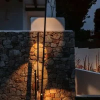 Vibia Bamboo Triple Recessed Floor LED Lamp for Outdoor IP66