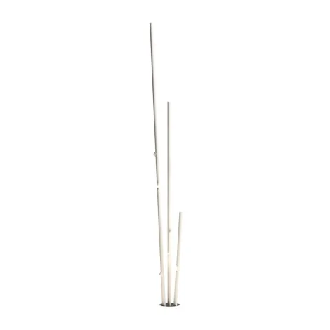 Vibia Bamboo Triple Recessed Floor LED Lamp for Outdoor IP66