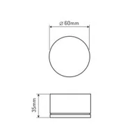 Pulsante Mag Joy Led controller dimmer rotativo TUYA wireless